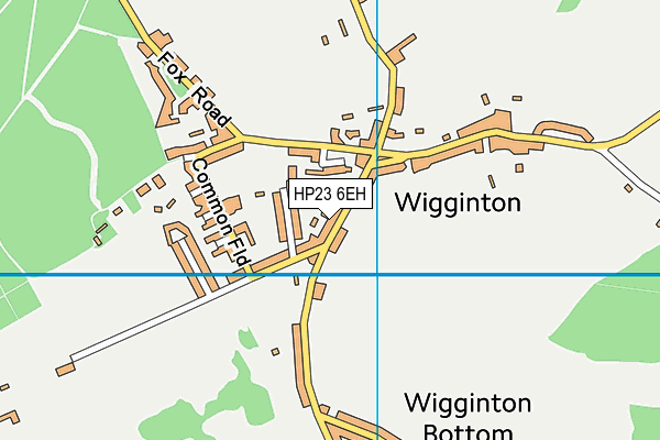 HP23 6EH map - OS VectorMap District (Ordnance Survey)