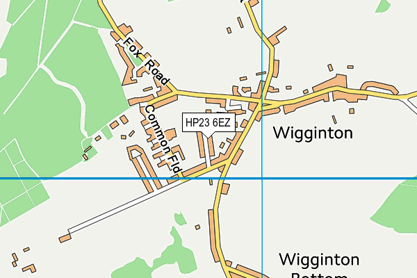 HP23 6EZ map - OS VectorMap District (Ordnance Survey) HP23 6EZ map - OS VectorMap District (Ordnance Survey)