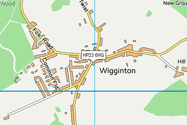 HP23 6HG map - OS VectorMap District (Ordnance Survey) HP23 6HG map - OS VectorMap District (Ordnance Survey)