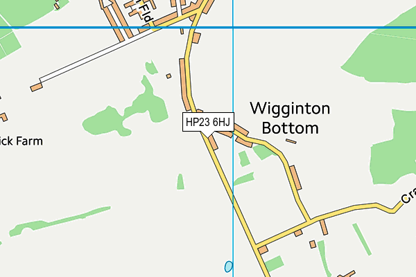 HP23 6HJ map - OS VectorMap District (Ordnance Survey) HP23 6HJ map - OS VectorMap District (Ordnance Survey)