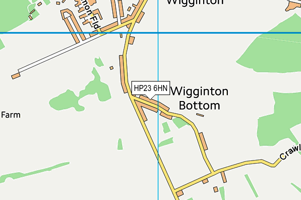 HP23 6HN map - OS VectorMap District (Ordnance Survey) HP23 6HN map - OS VectorMap District (Ordnance Survey)