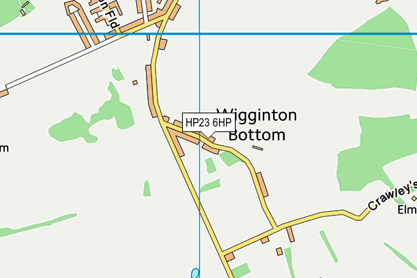 HP23 6HP map - OS VectorMap District (Ordnance Survey) HP23 6HP map - OS VectorMap District (Ordnance Survey)
