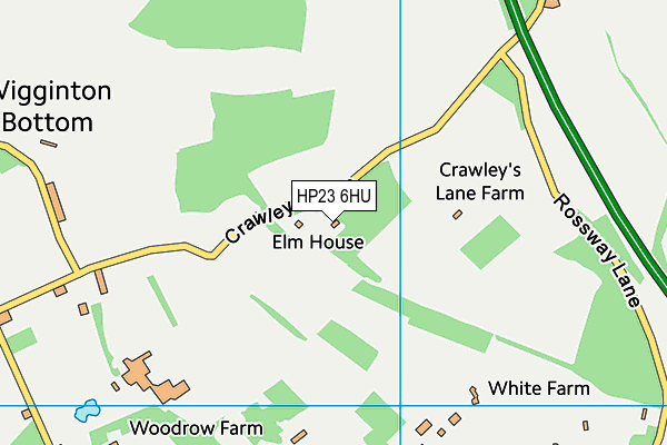 HP23 6HU map - OS VectorMap District (Ordnance Survey) HP23 6HU map - OS VectorMap District (Ordnance Survey)