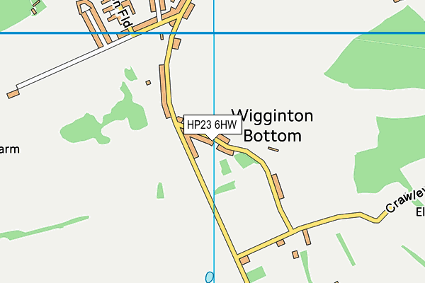 HP23 6HW map - OS VectorMap District (Ordnance Survey) HP23 6HW map - OS VectorMap District (Ordnance Survey)