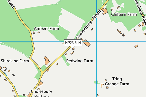 HP23 6JH map - OS VectorMap District (Ordnance Survey) HP23 6JH map - OS VectorMap District (Ordnance Survey)