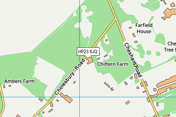 HP23 6JQ map - OS VectorMap District (Ordnance Survey) HP23 6JQ map - OS VectorMap District (Ordnance Survey)
