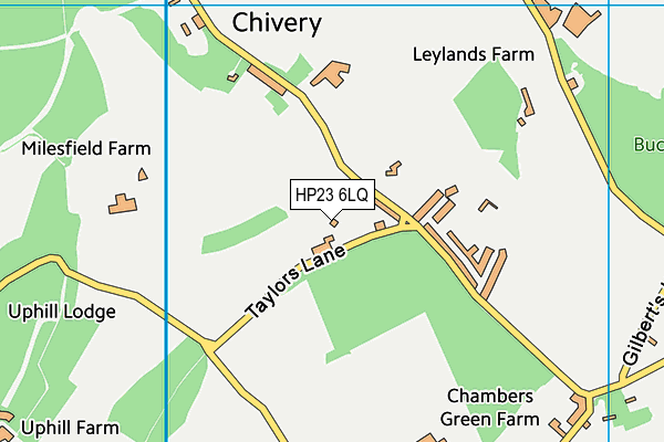 HP23 6LQ map - OS VectorMap District (Ordnance Survey) HP23 6LQ map - OS VectorMap District (Ordnance Survey)