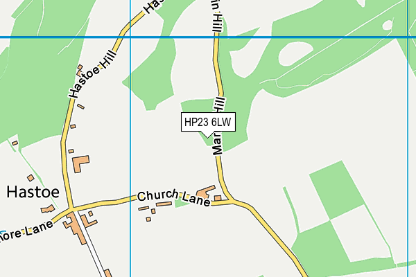 HP23 6LW map - OS VectorMap District (Ordnance Survey) HP23 6LW map - OS VectorMap District (Ordnance Survey)