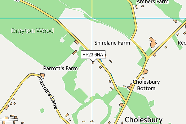 HP23 6NA map - OS VectorMap District (Ordnance Survey) HP23 6NA map - OS VectorMap District (Ordnance Survey)
