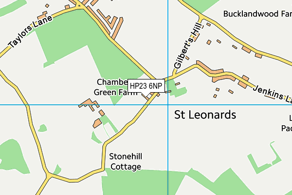 HP23 6NP map - OS VectorMap District (Ordnance Survey) HP23 6NP map - OS VectorMap District (Ordnance Survey)