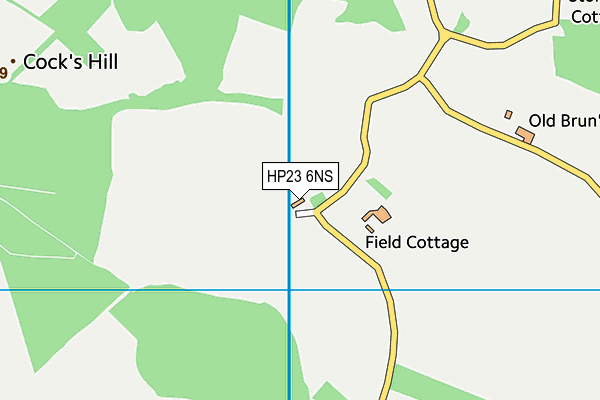 HP23 6NS map - OS VectorMap District (Ordnance Survey) HP23 6NS map - OS VectorMap District (Ordnance Survey)