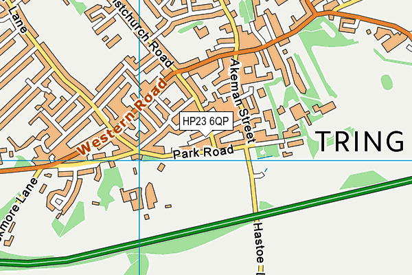 HP23 6QP map - OS VectorMap District (Ordnance Survey) HP23 6QP map - OS VectorMap District (Ordnance Survey)