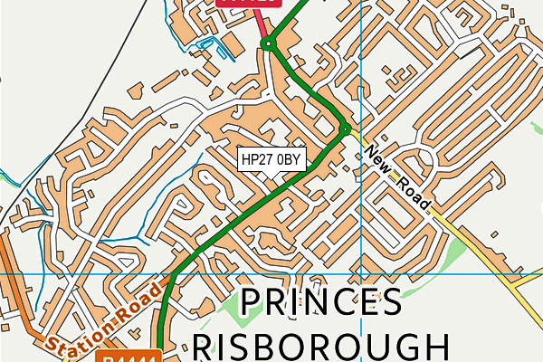 HP27 0BY map - OS VectorMap District (Ordnance Survey) HP27 0BY map - OS VectorMap District (Ordnance Survey)