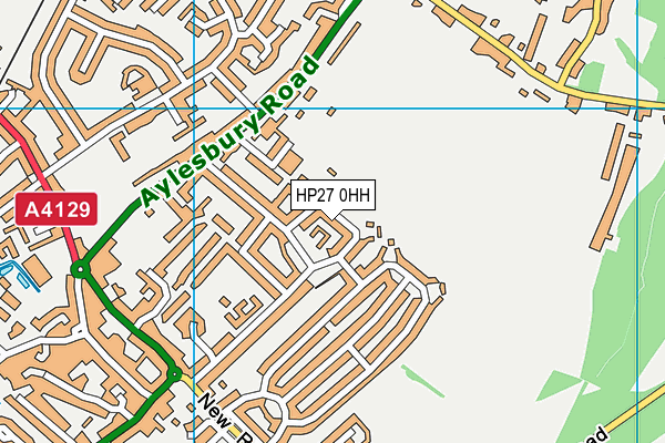 HP27 0HH map - OS VectorMap District (Ordnance Survey) HP27 0HH map - OS VectorMap District (Ordnance Survey)