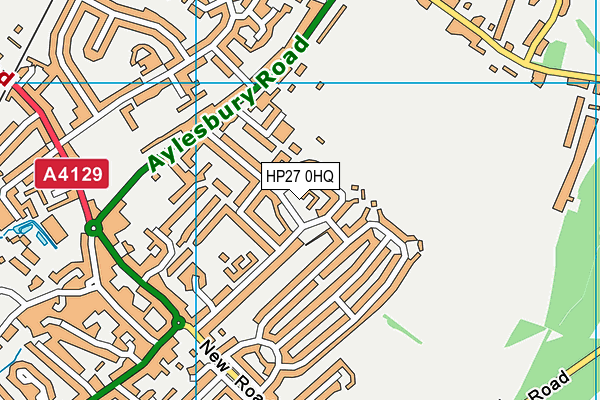 HP27 0HQ map - OS VectorMap District (Ordnance Survey) HP27 0HQ map - OS VectorMap District (Ordnance Survey)
