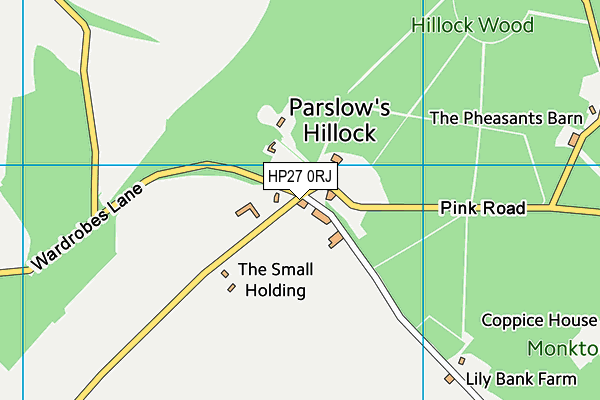 HP27 0RJ map - OS VectorMap District (Ordnance Survey) HP27 0RJ map - OS VectorMap District (Ordnance Survey)