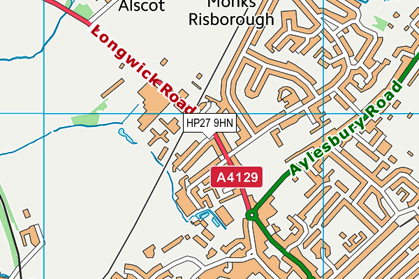 HP27 9HN map - OS VectorMap District (Ordnance Survey) HP27 9HN map - OS VectorMap District (Ordnance Survey)