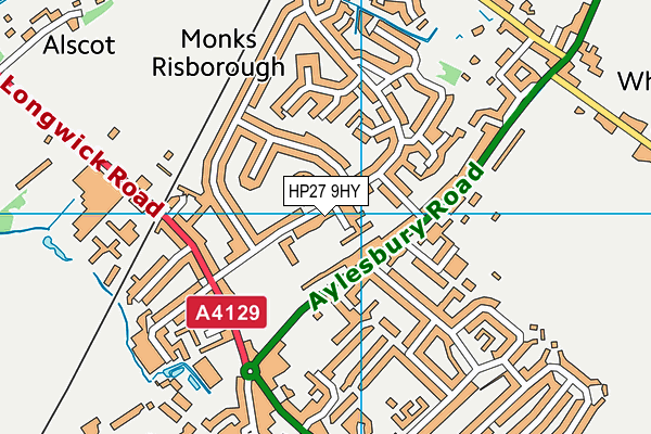 HP27 9HY map - OS VectorMap District (Ordnance Survey) HP27 9HY map - OS VectorMap District (Ordnance Survey)