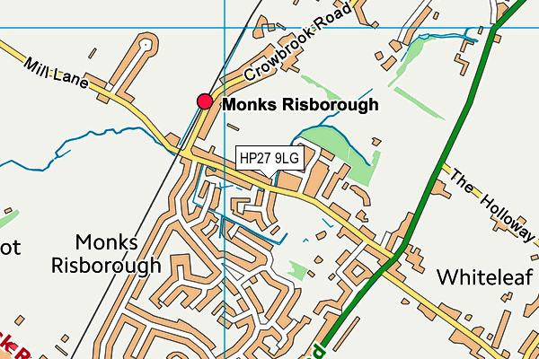 HP27 9LG map - OS VectorMap District (Ordnance Survey) HP27 9LG map - OS VectorMap District (Ordnance Survey)