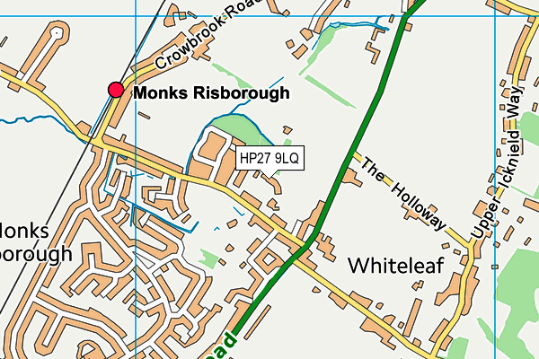 HP27 9LQ map - OS VectorMap District (Ordnance Survey) HP27 9LQ map - OS VectorMap District (Ordnance Survey)