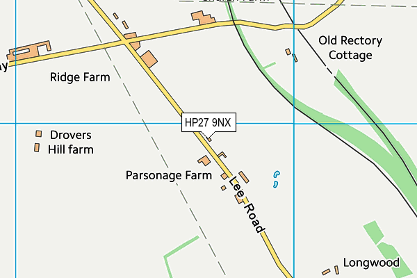 HP27 9NX map - OS VectorMap District (Ordnance Survey) HP27 9NX map - OS VectorMap District (Ordnance Survey)
