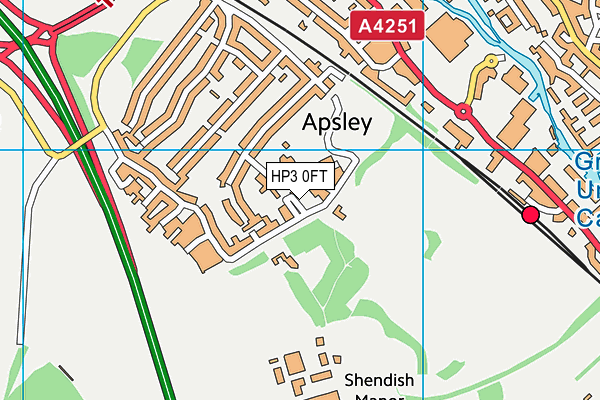 HP3 0FT map - OS VectorMap District (Ordnance Survey) HP3 0FT map - OS VectorMap District (Ordnance Survey)