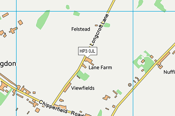 HP3 0JL map - OS VectorMap District (Ordnance Survey) HP3 0JL map - OS VectorMap District (Ordnance Survey)