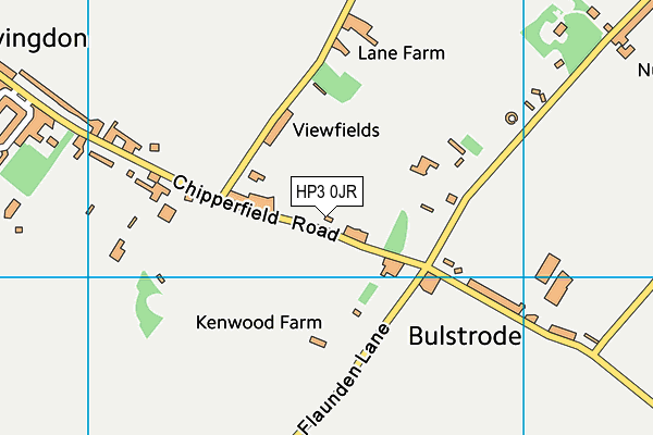 HP3 0JR map - OS VectorMap District (Ordnance Survey) HP3 0JR map - OS VectorMap District (Ordnance Survey)