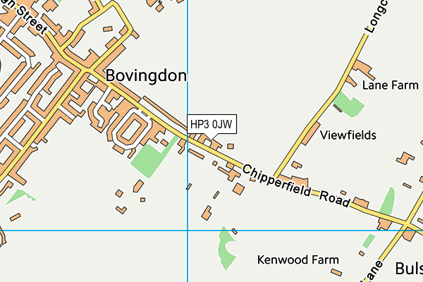 HP3 0JW map - OS VectorMap District (Ordnance Survey) HP3 0JW map - OS VectorMap District (Ordnance Survey)