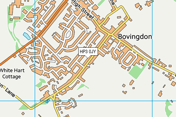 HP3 0JY map - OS VectorMap District (Ordnance Survey) HP3 0JY map - OS VectorMap District (Ordnance Survey)