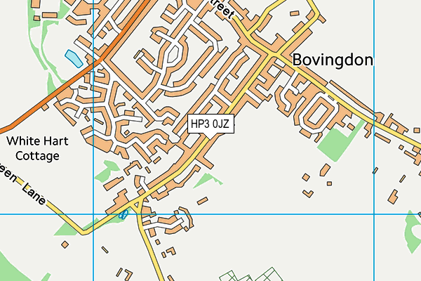 HP3 0JZ map - OS VectorMap District (Ordnance Survey) HP3 0JZ map - OS VectorMap District (Ordnance Survey)