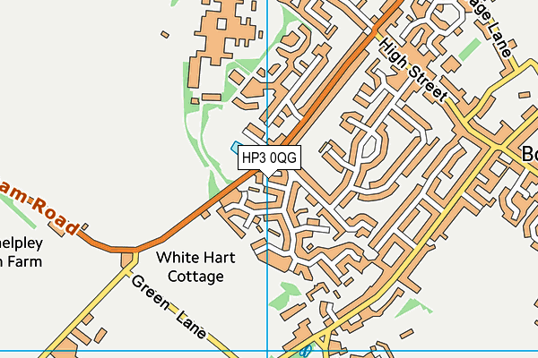 HP3 0QG map - OS VectorMap District (Ordnance Survey) HP3 0QG map - OS VectorMap District (Ordnance Survey)