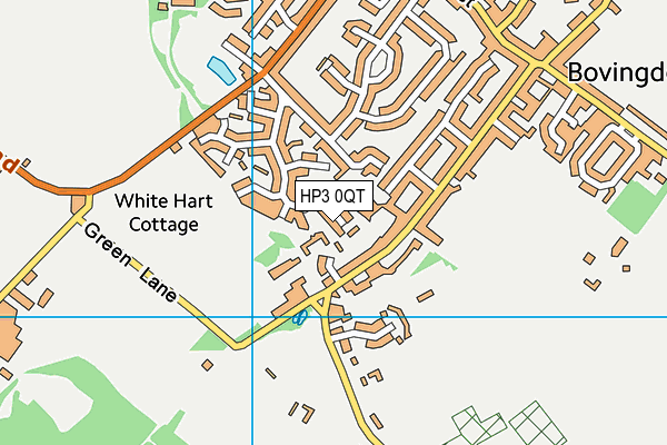 HP3 0QT map - OS VectorMap District (Ordnance Survey) HP3 0QT map - OS VectorMap District (Ordnance Survey)