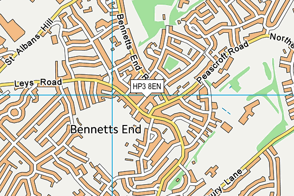 HP3 8EN map - OS VectorMap District (Ordnance Survey) HP3 8EN map - OS VectorMap District (Ordnance Survey)