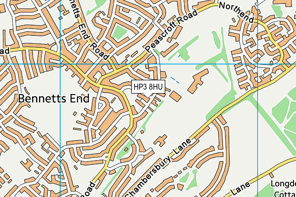HP3 8HU map - OS VectorMap District (Ordnance Survey) HP3 8HU map - OS VectorMap District (Ordnance Survey)