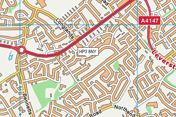 HP3 8NY map - OS VectorMap District (Ordnance Survey) HP3 8NY map - OS VectorMap District (Ordnance Survey)