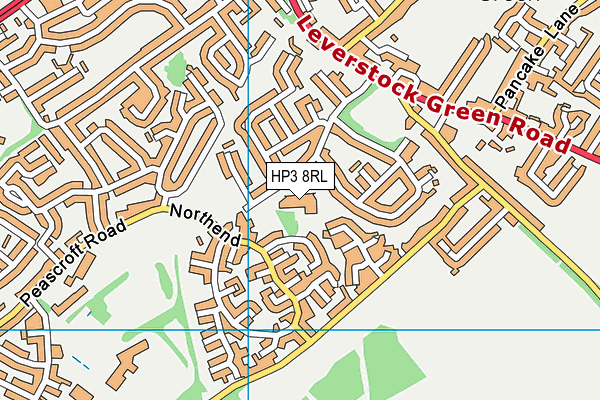 HP3 8RL map - OS VectorMap District (Ordnance Survey) HP3 8RL map - OS VectorMap District (Ordnance Survey)