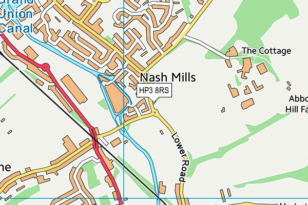 HP3 8RS map - OS VectorMap District (Ordnance Survey) HP3 8RS map - OS VectorMap District (Ordnance Survey)