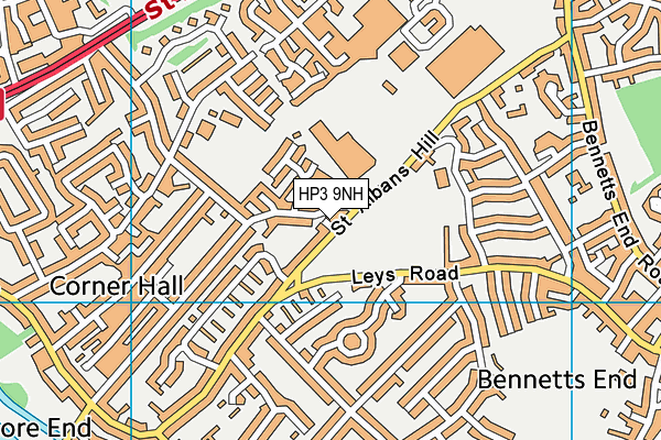 HP3 9NH map - OS VectorMap District (Ordnance Survey) HP3 9NH map - OS VectorMap District (Ordnance Survey)