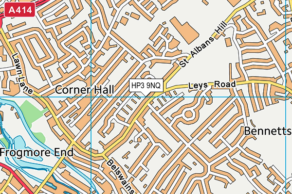HP3 9NQ map - OS VectorMap District (Ordnance Survey) HP3 9NQ map - OS VectorMap District (Ordnance Survey)