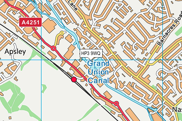 HP3 9WQ map - OS VectorMap District (Ordnance Survey) HP3 9WQ map - OS VectorMap District (Ordnance Survey)