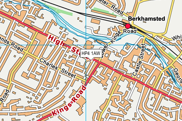 HP4 1AW map - OS VectorMap District (Ordnance Survey) HP4 1AW map - OS VectorMap District (Ordnance Survey)