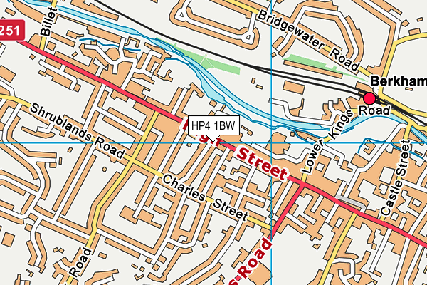 HP4 1BW map - OS VectorMap District (Ordnance Survey) HP4 1BW map - OS VectorMap District (Ordnance Survey)