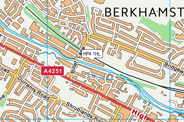 HP4 1HL map - OS VectorMap District (Ordnance Survey) HP4 1HL map - OS VectorMap District (Ordnance Survey)