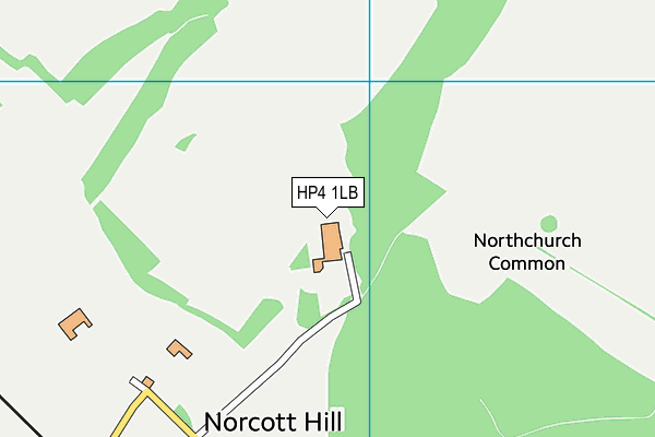HP4 1LB map - OS VectorMap District (Ordnance Survey) HP4 1LB map - OS VectorMap District (Ordnance Survey)