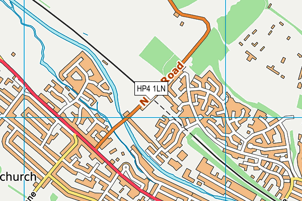 HP4 1LN map - OS VectorMap District (Ordnance Survey) HP4 1LN map - OS VectorMap District (Ordnance Survey)
