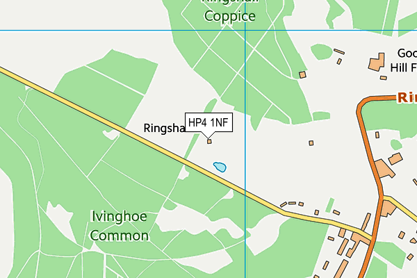 HP4 1NF map - OS VectorMap District (Ordnance Survey)
