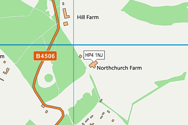 HP4 1NJ map - OS VectorMap District (Ordnance Survey)