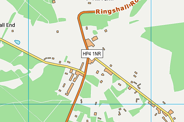 HP4 1NR map - OS VectorMap District (Ordnance Survey)