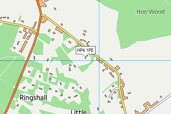 HP4 1PE map - OS VectorMap District (Ordnance Survey) HP4 1PE map - OS VectorMap District (Ordnance Survey)